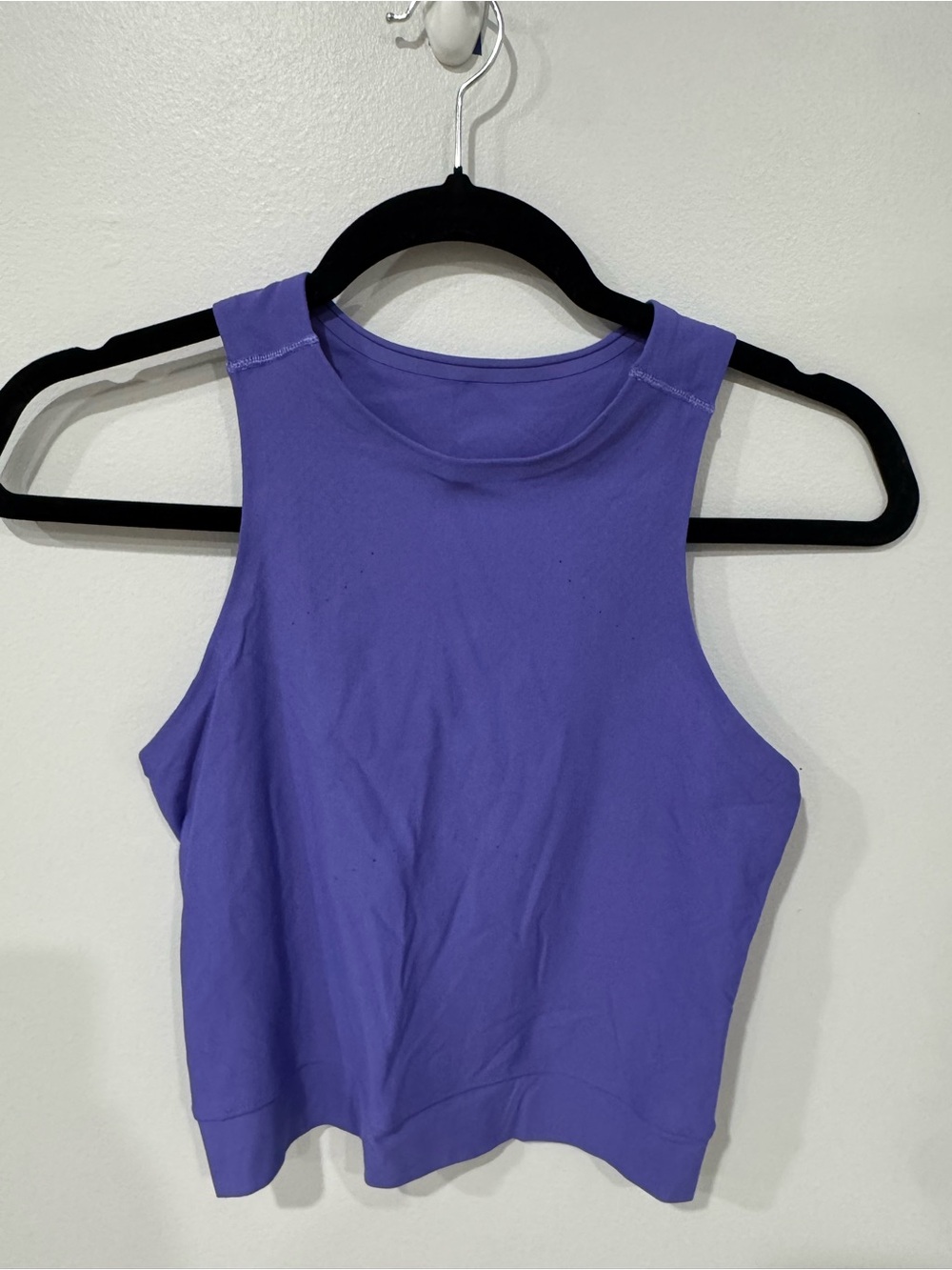 lululemon athletica Purple High-Neck Cropped Tank